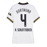 Echipament fotbal Borussia Dortmund Nico Schlotterbeck #4 Tricou Treilea 2024-25 pentru femei maneca scurta